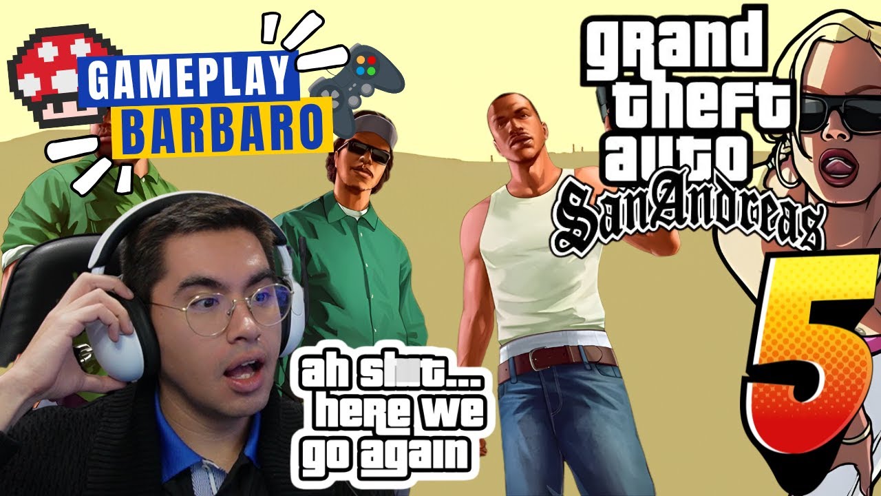El camino al GTA 6 continua | GTA San Andreas gameplay en vivo | Dia 5