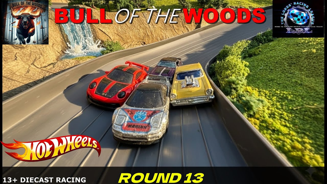 Гонки Hot Wheels: Bull of the Woods, 13-й этап: #diecastracing #hotwheels