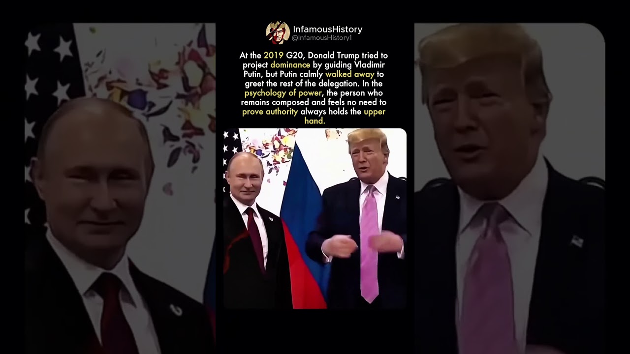TRUMP VS PUTIN: THE POWER OF SILENT DOMINANCE