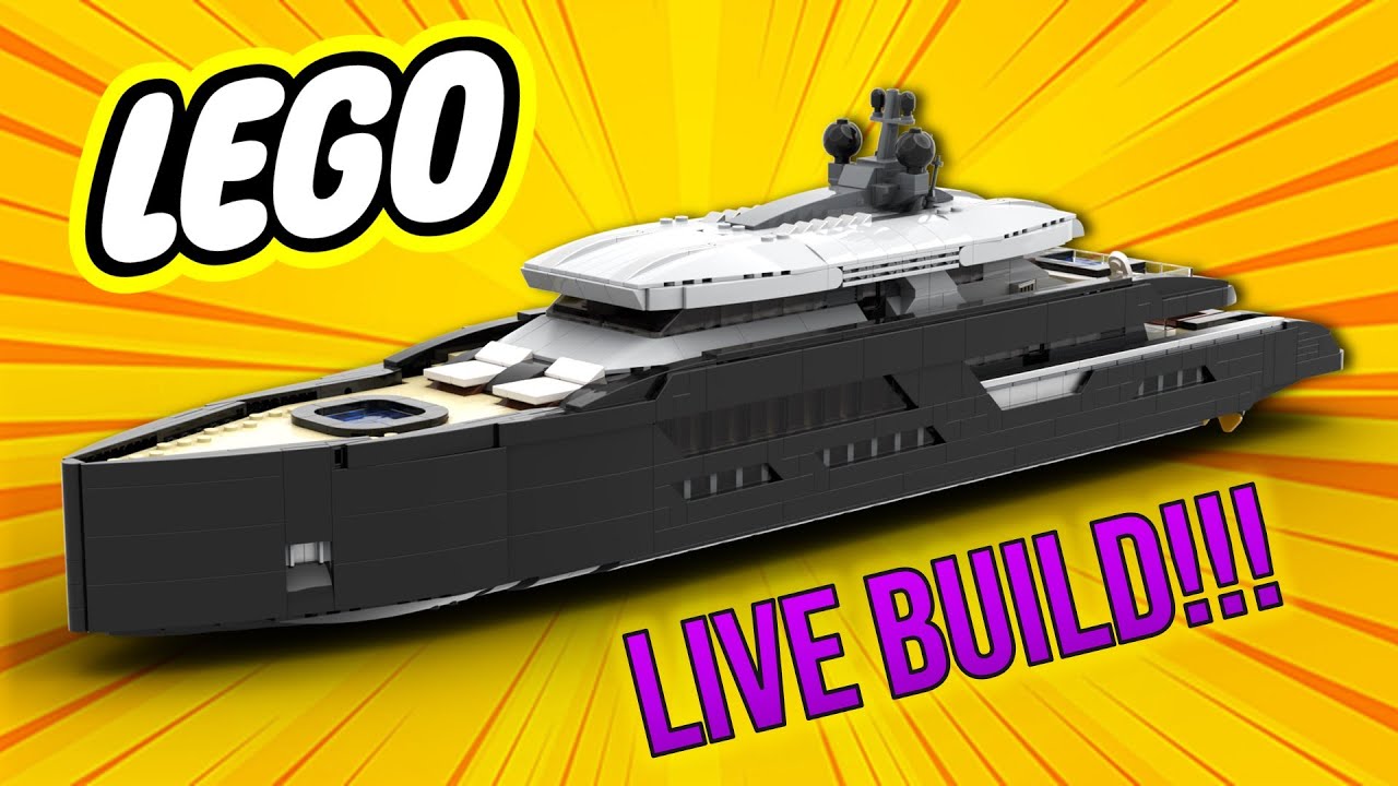 Building a Lego Yacht with Mr. J!!! PART 1