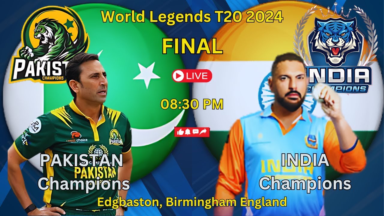 INDC vs PAKC Final, World Legends T20 2024