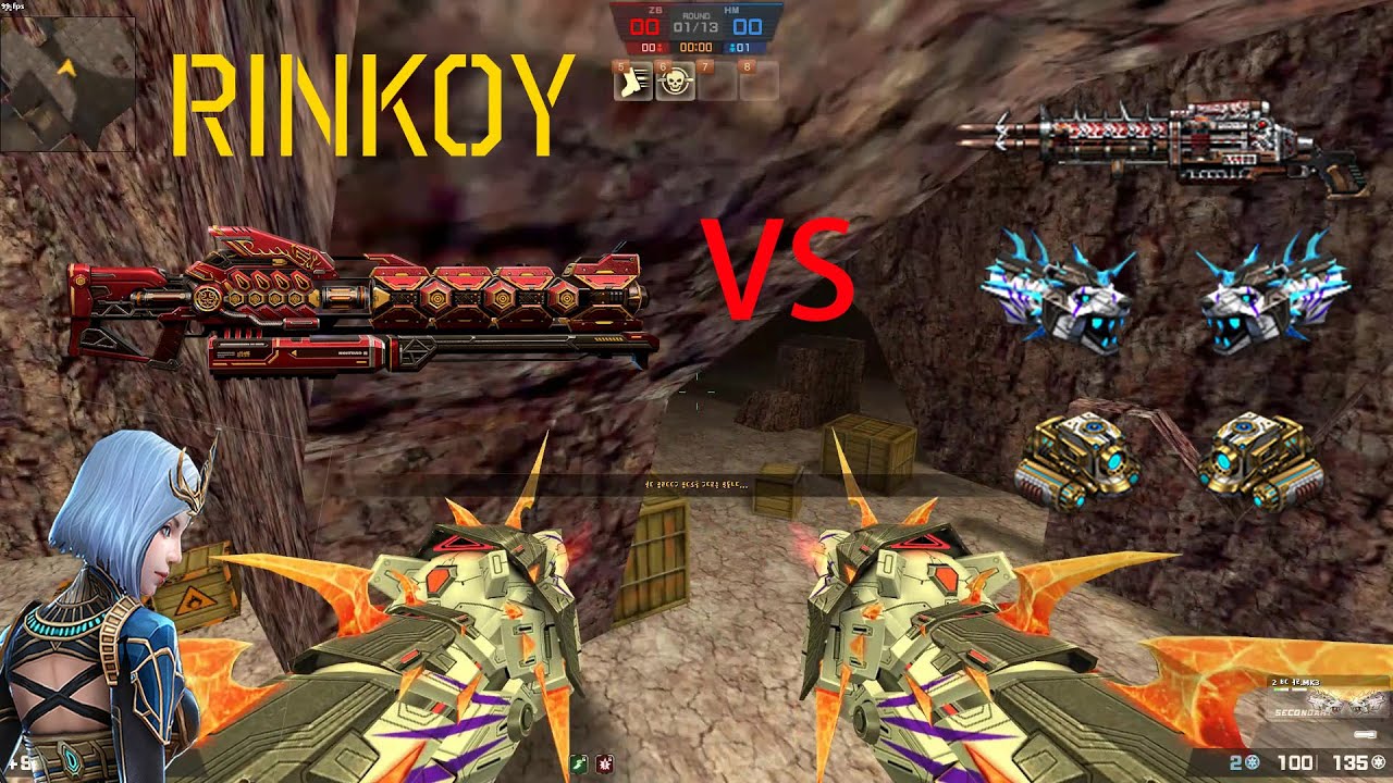 【Rinkoy】CSO「 極限鼠神環繞地圖跳」 VS 「獵魔槍+熊熊怒火+閃電之怒極限跳遠」！！配合kz技巧各種驚心動魄的極限跳點表演秀！！這根本比外掛還要離譜！！