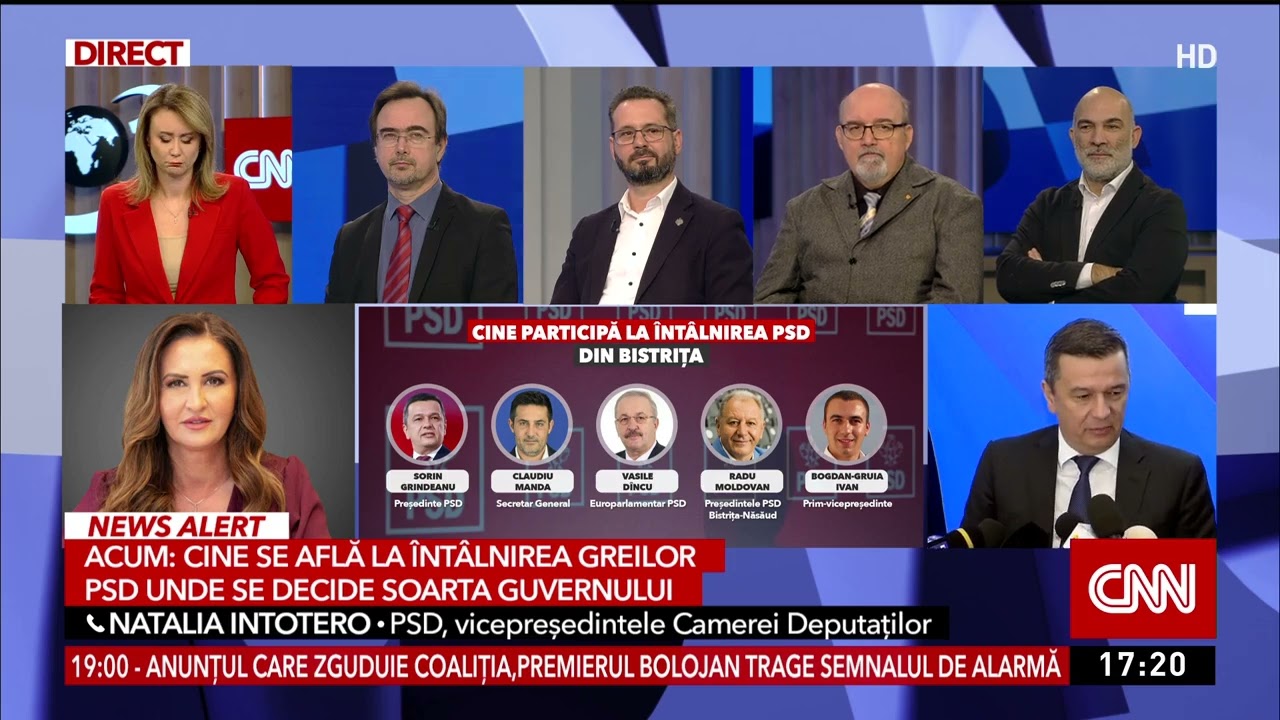 Surse: Liderii PSD, întâlnire de taină la Bistrița. Ce fac cu guvernul
