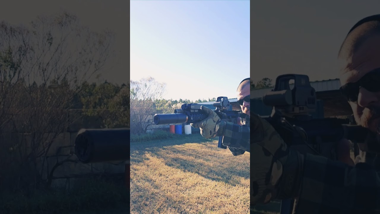 Silencerco Velos lbp 🔥🔥🤘 #veloslbp #suppressor #pewpew #silencerco #flowthrough #cans
