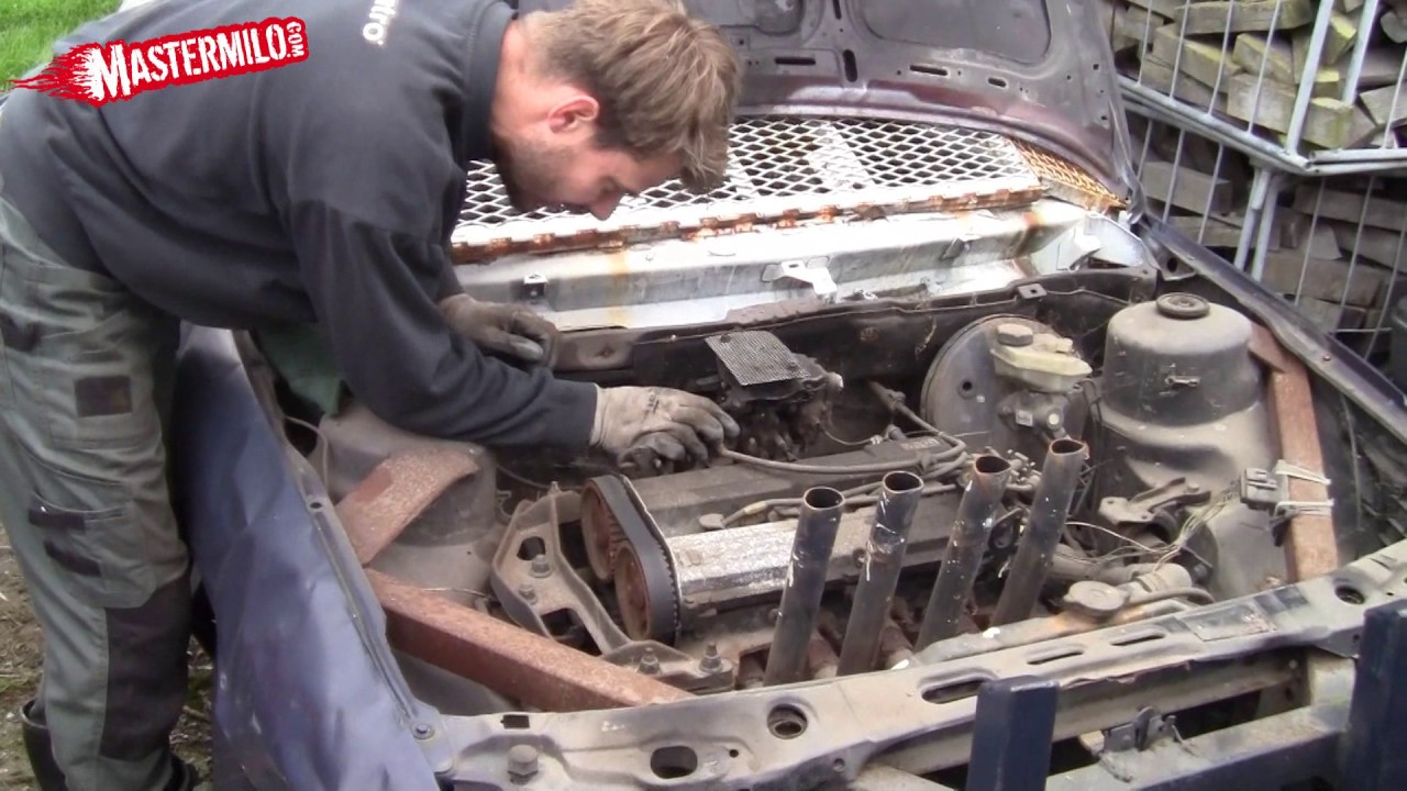 Police car starts after 2 years