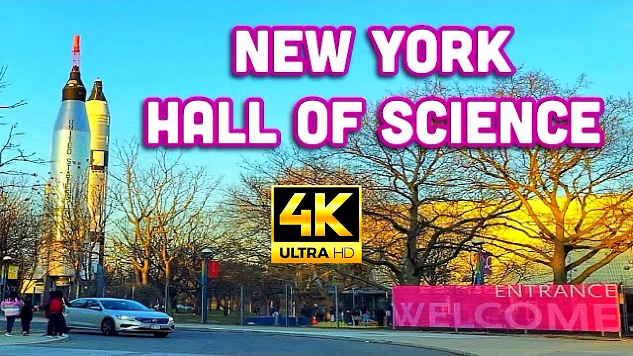 Exploring: 4K Driving Tour of the New York Hall of Science🚀