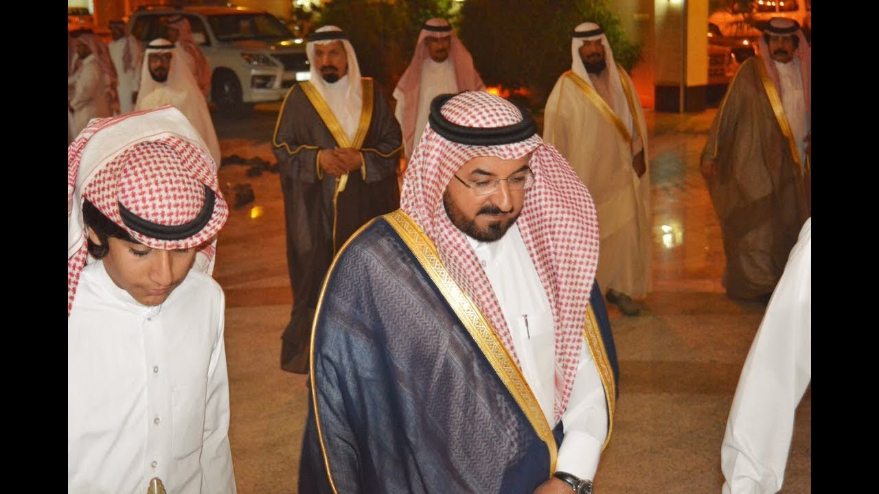 وكيل اماره الباحه حامد مالح الغريري في ضيافة عواد الهمزاني