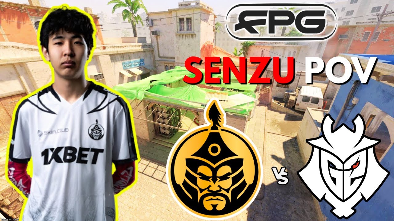 Senzu POV | TheMongolZ vs G2 (25/4/14) CS2 FISSURE Playground 2