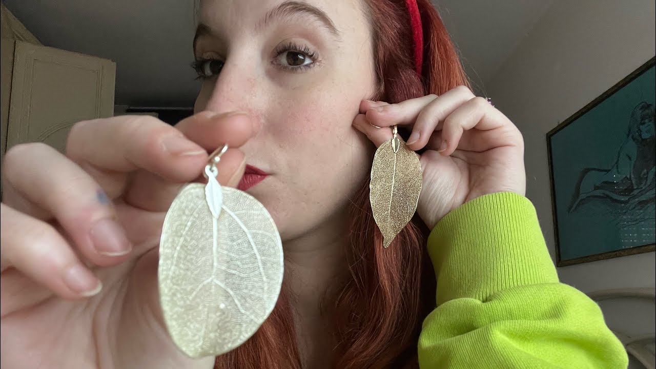 Asmr ita * SHOW AND TELL GIOIELLI *BIGIOTTERIA*bijoux* OnlyRED ASMR