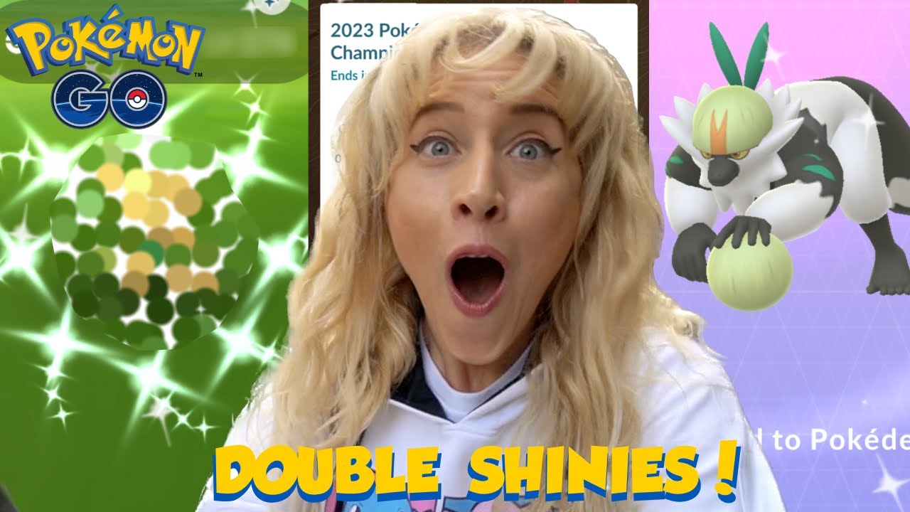 DOUBLE SHINIES IN LONDON!! Pok&eacute;mon GO 2023 Pok&eacute;mon World Championships Event!