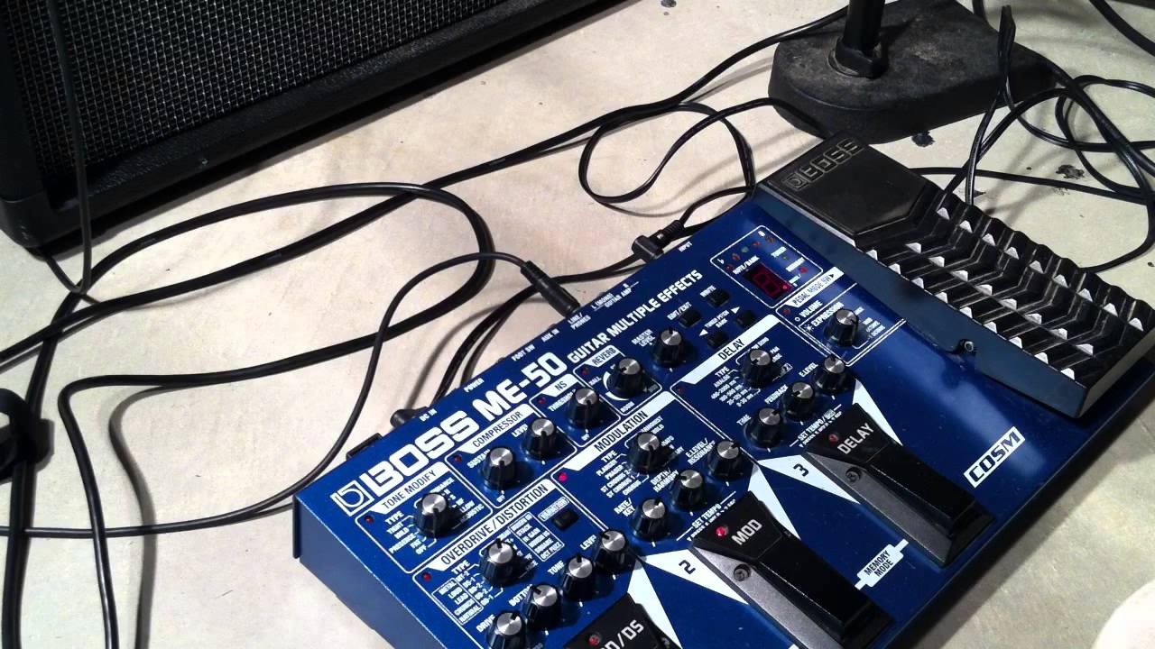 Boss ME-50 (Chorus Demo)