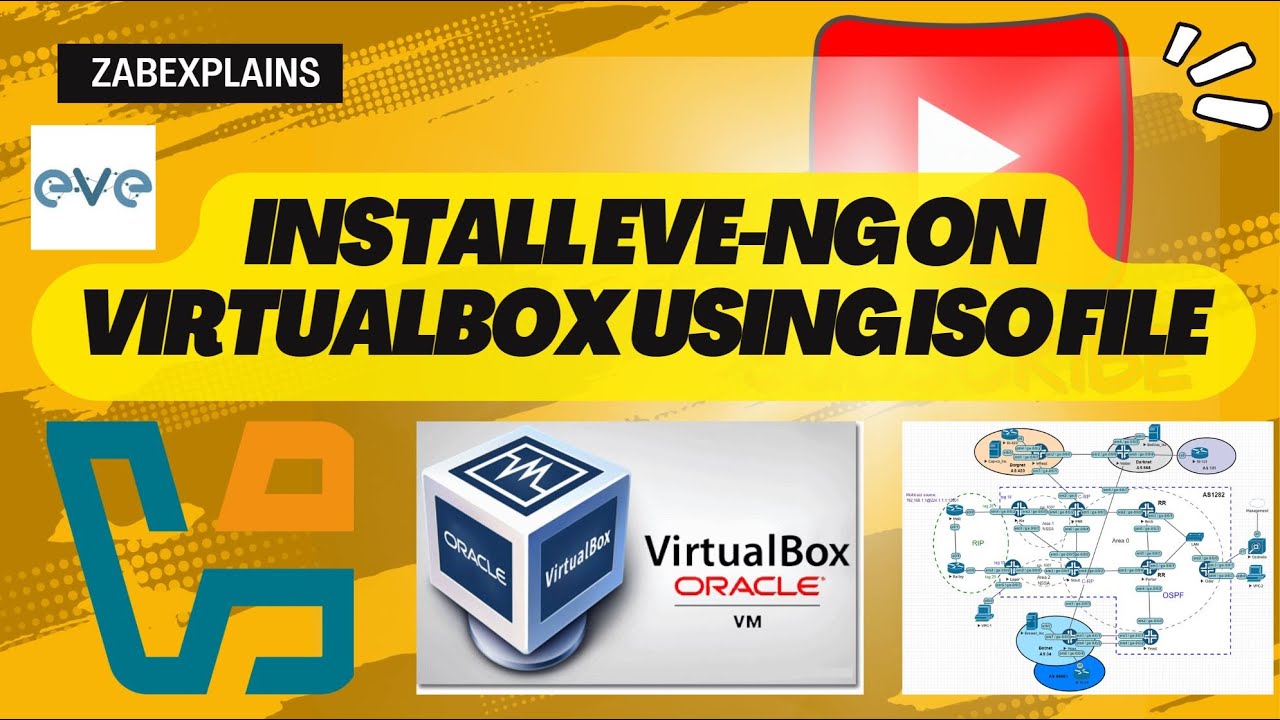 Установка Eve ng с помощью ISO-файла на VirtualBox