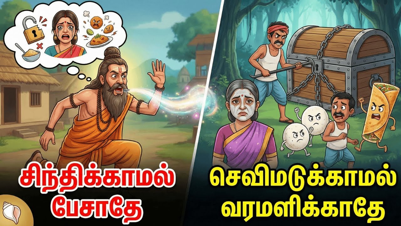 வாயை திறந்தாலே சங்கு தான்! 😱 அவசர முனிவரின் அலப்பறைகள்! | Tamil Moral Story