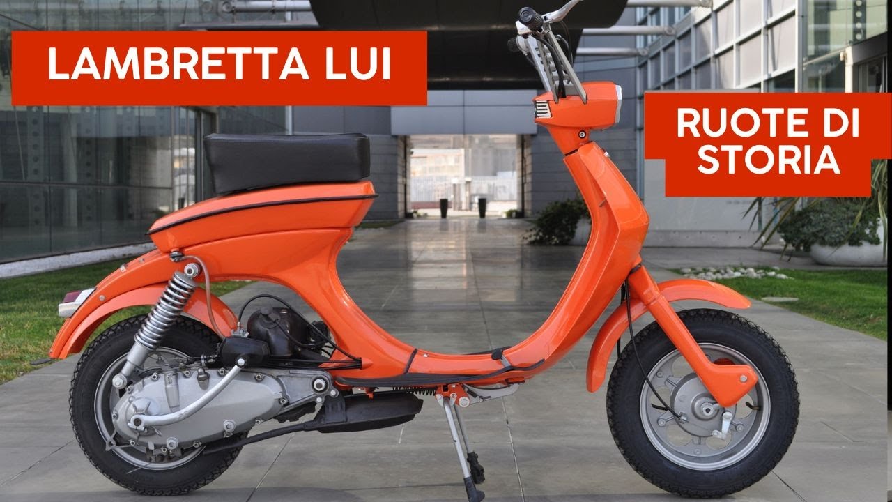 Lambretta LUI. Storia della creazione di Bertone.