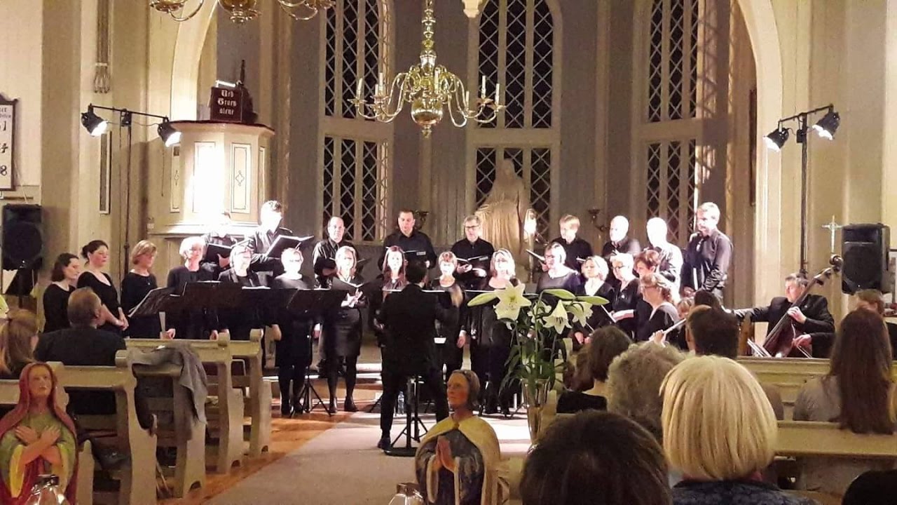 konsert Skodje kyrkjekor i &Oslash;rskog Kyrkje,  mars 2017.