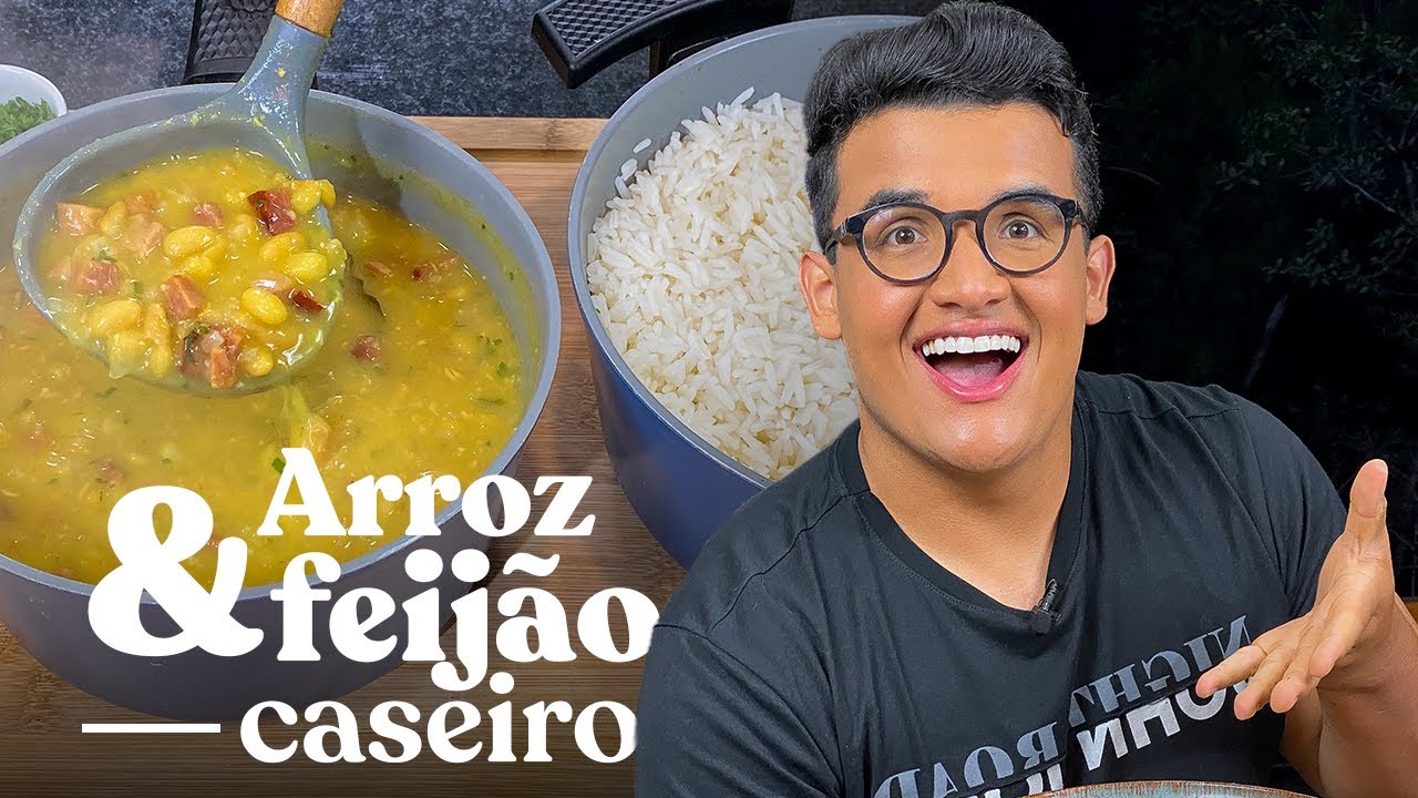 COMO FAZER ARROZ E FEIJÃO | Igor Rocha