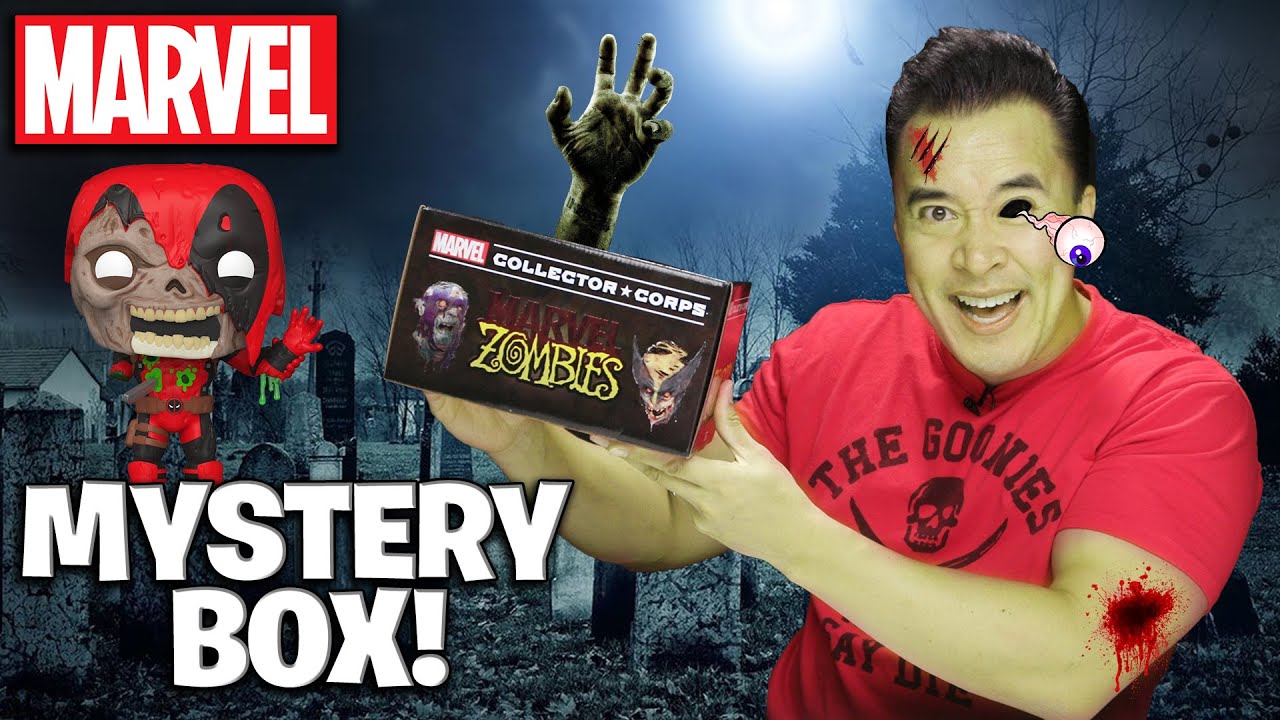 ZOMBIE MARVEL MYSTERY BOX!!! Marvel Collector Corps Funko Pop Unboxing!