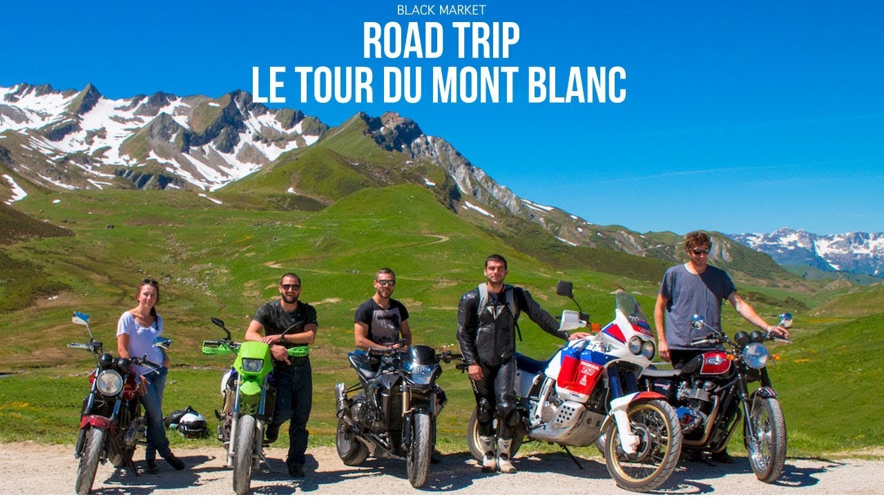 BLKMRKT - Le tour du Mont Blanc en 3 jours &agrave; moto !