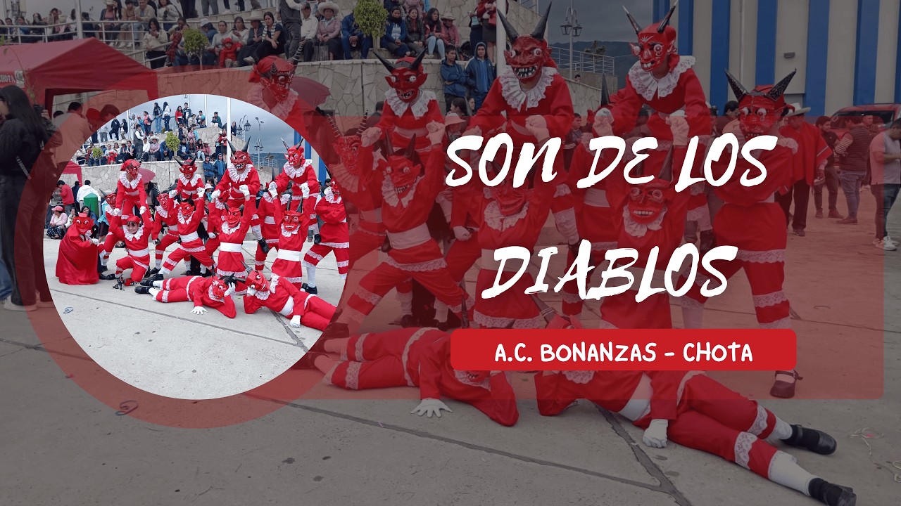 🟨SON DE LOS DIABLOS //💃MPCH & AC. BONANZAS 🕺// Festival del Sancocho - Carnavales Chota 2026 🟨