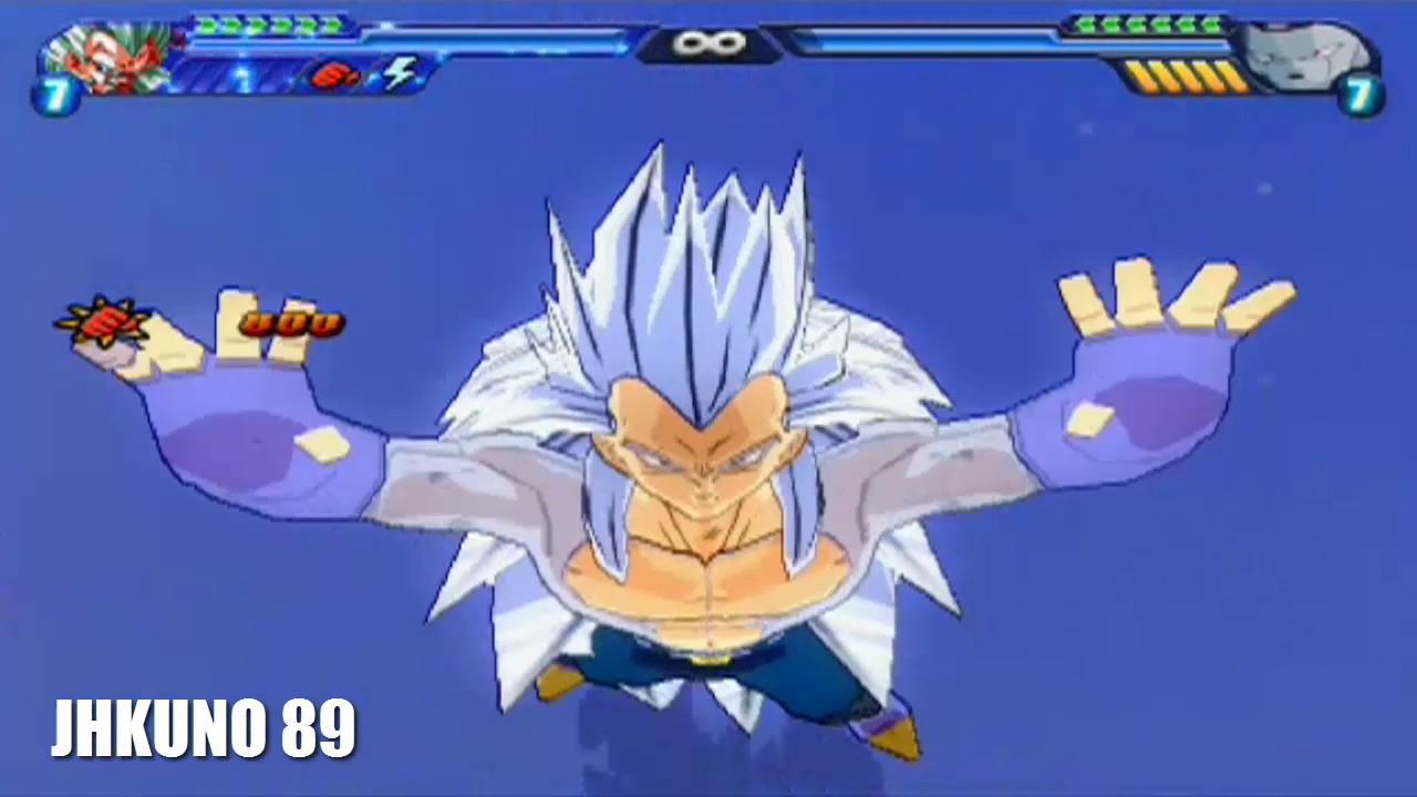 All transformations and attacks of Vegeta | Dragon Ball Z Budokai Tenkaichi 3
