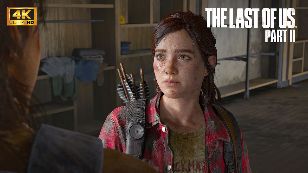 TLOU2 - Road to the Aquarium | PC Gameplay [ 4K 60FPF ]