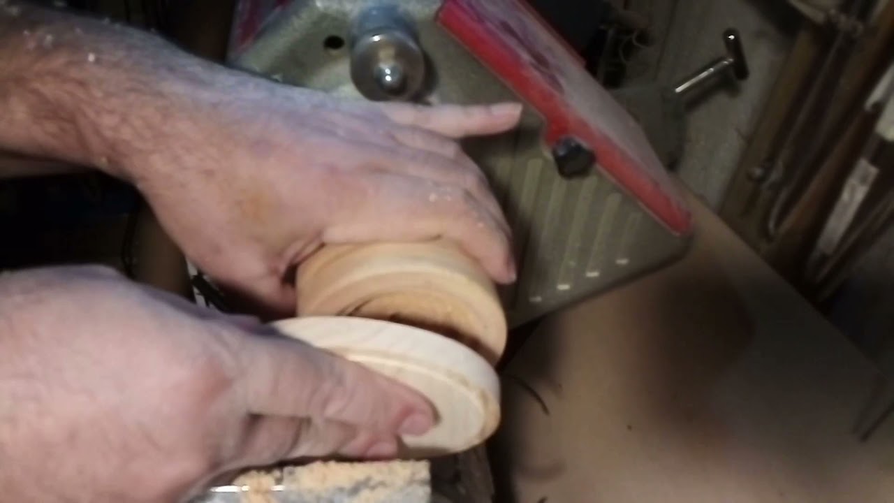 Curso Torno Madera. Bote multiaxis sin plato de garras.
