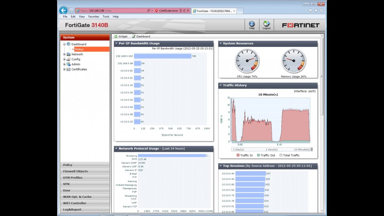 Fortinet FortiGate Next-Gen Firewall / UTM Webinar (previous version)
