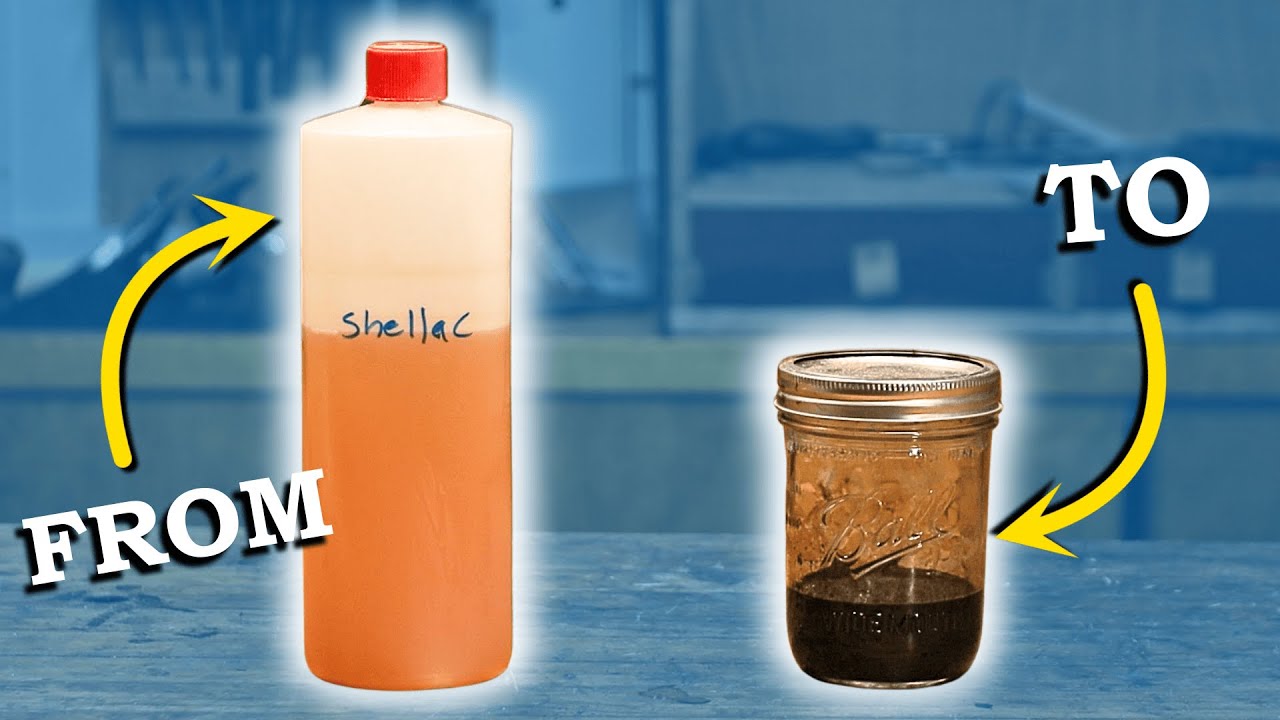 How to Tint Shellac Wood Finish