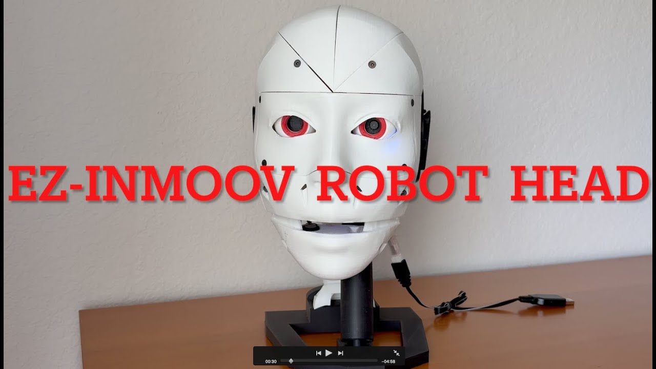 EZ InMoov Robot Head
