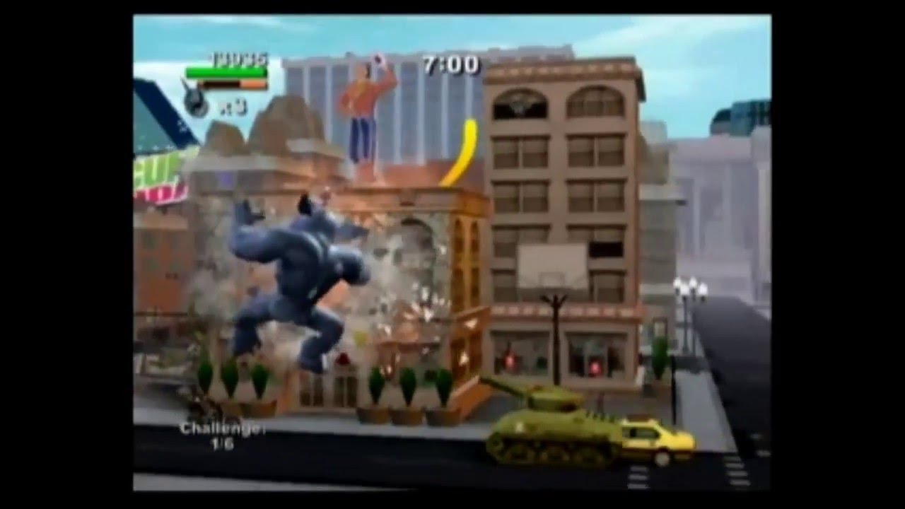 (Wii) Rampage: Total Destruction (Level 4 (Dallas))