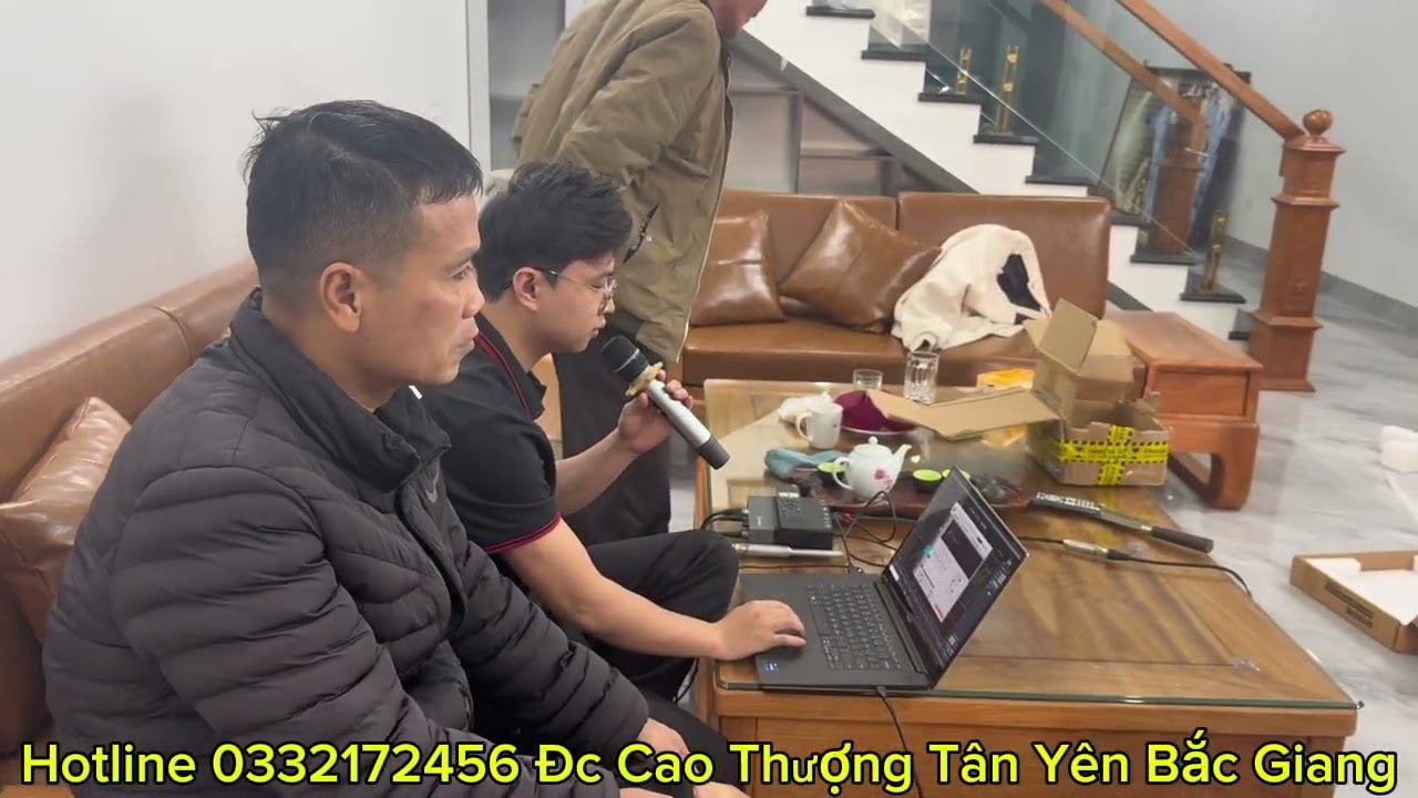 Setup Vang Số K7 với Míc Dmx U2800s Với Bộ Loa Hơn 100tr Tại Tp Hoà Bình Cho A Tuấn
