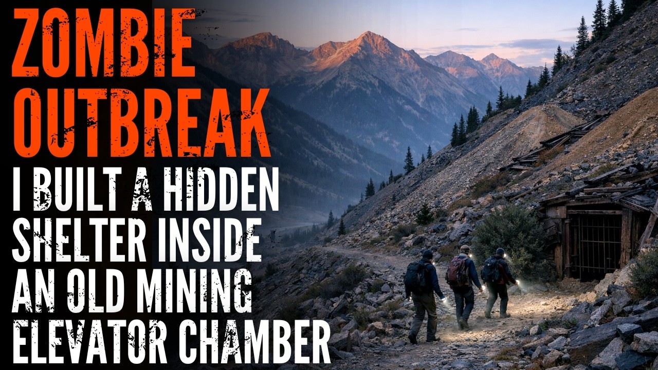 ZOMBIE OUTBREAK: I Built a Hidden Shelter Inside an Old Mining Elevator Chamber – Creepypasta