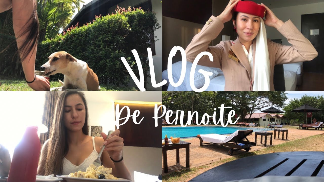 PERNOITE EM COLOMBO, SIRI LANKA🇱🇰|Vlog Vida REAL de uma COMISSÁRIA INTERNACIONAL | Canal Aeronessa