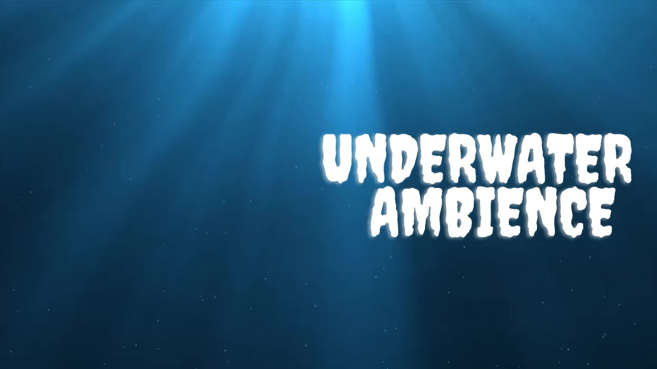 20 Minutes Of Underwater Sounds| Ambient Sounds For Sleep🧡!