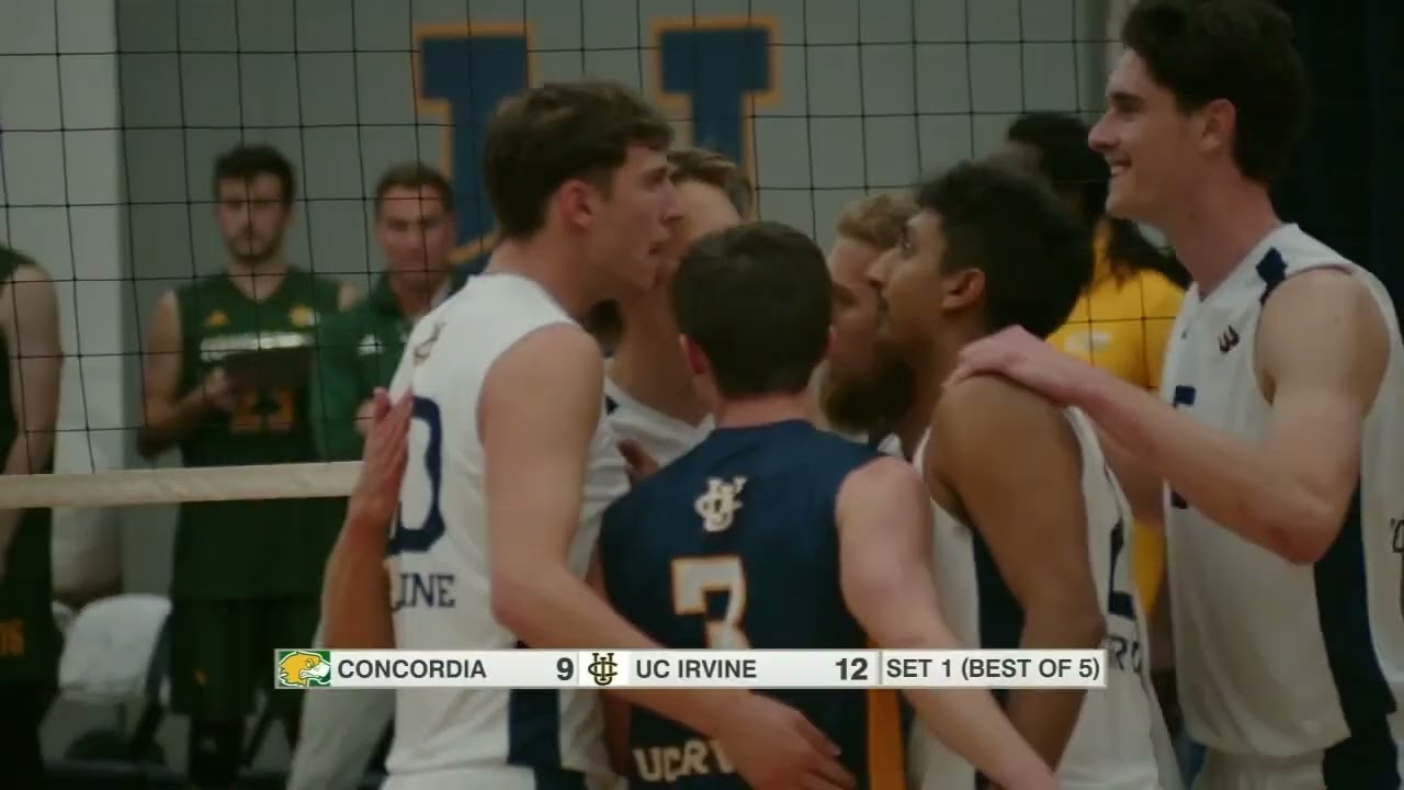 #5 UC Irvine Vs Concordia Irvine | NCAA  Men Volleyball 02/23/2024