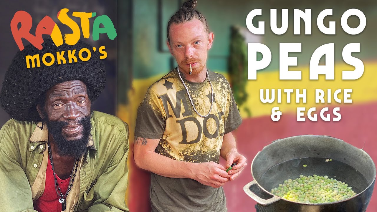 Gungo Peas & Scrambled Eggs with @MDOTRARTIST! @mdotrcookandvibe