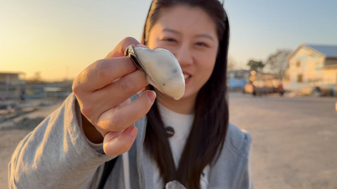 【寻尝姐妹】在广东阳江生蚝村，实现生蚝自由，看看能花多少钱