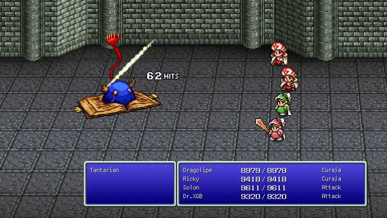 Final Fantasy III Pixel Remaster [Content Expansion Mod] - Tantarian Boss Battle