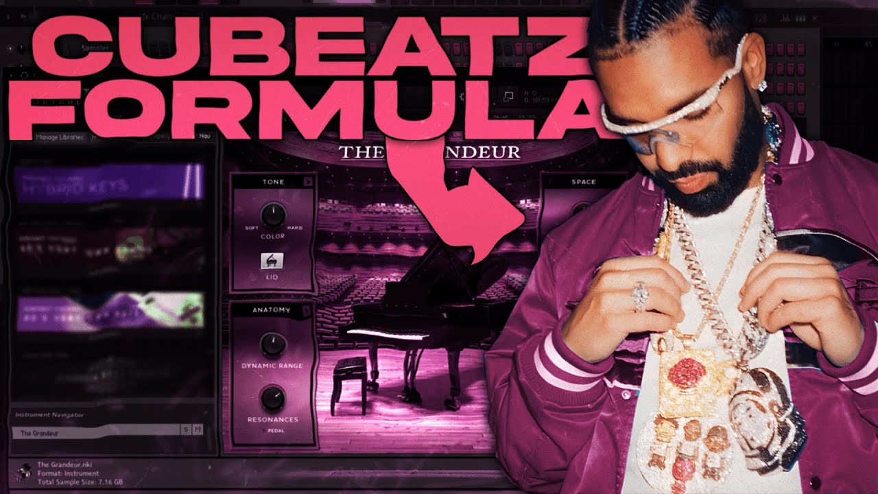 HOW CUBEATZ MAKES CRAZY VINTAGE SAMPLES FOR DRAKE & 21 SAVAGE (HER LOSS)