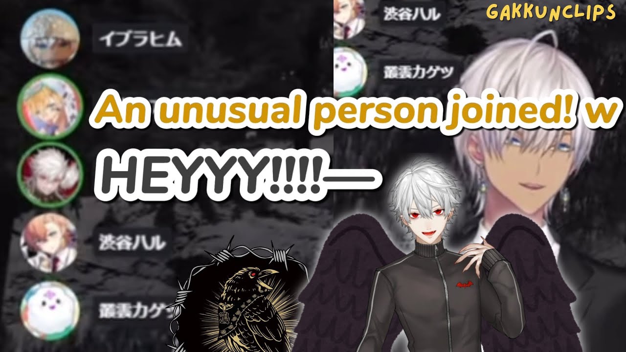 [ENG SUB] Kuzuha randomly joins the collab VC, reminds them of KARASU (Nijisanji Ibrahim | VCR GTA3)