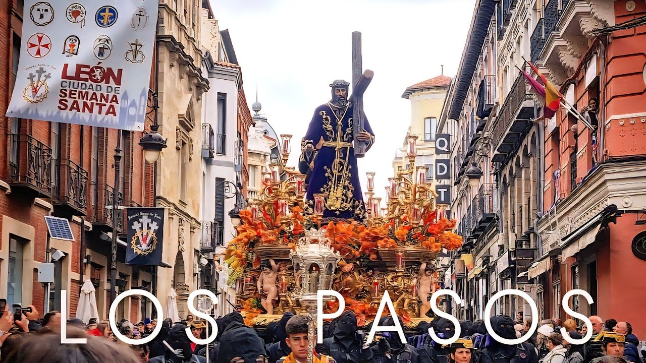 🔴PROCESIÓN de LOS PASOS🔴 VIERNES SANTO LEÓN 2025. Paso Jubileo Roma 2025.