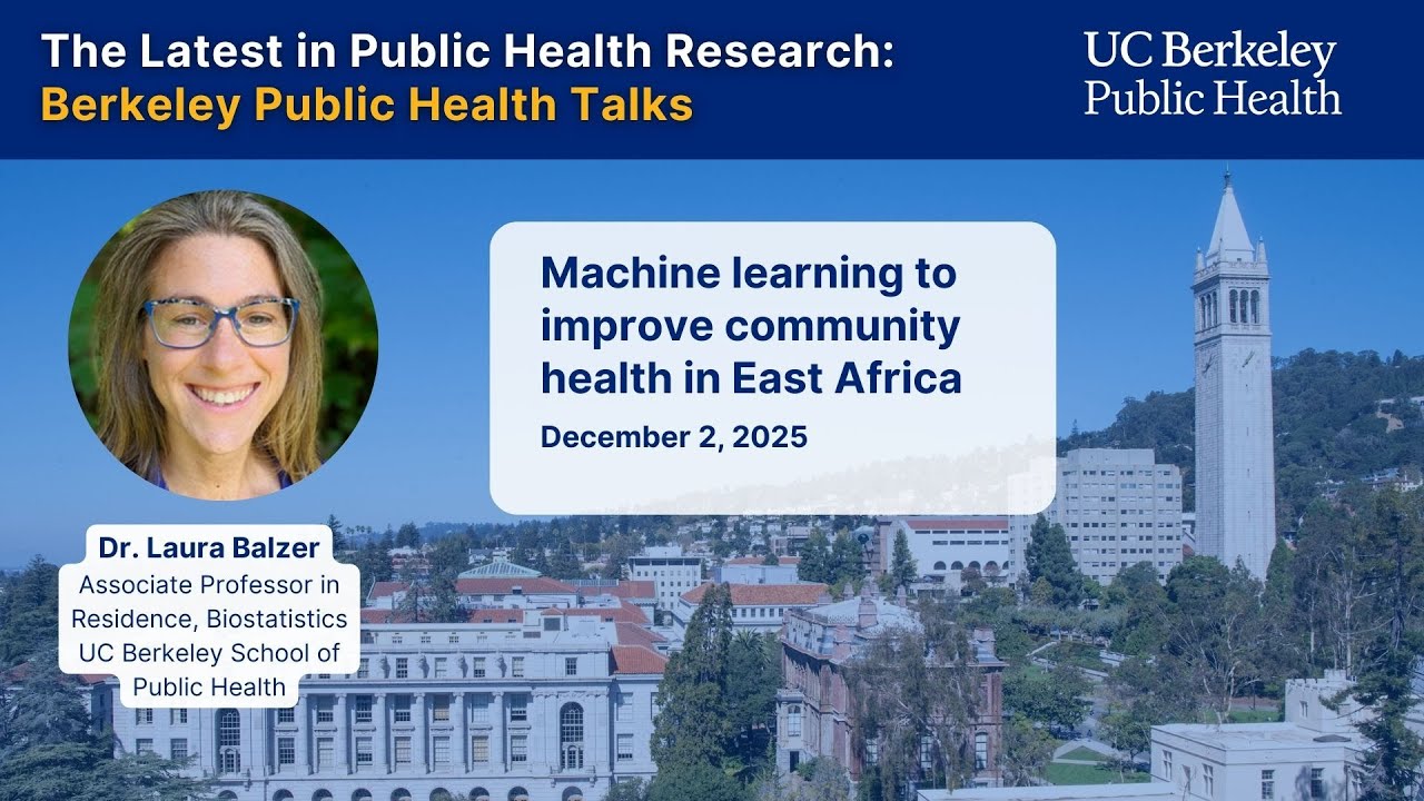 Dr. Laura Balzer: Machine learning to improve community health in East Africa