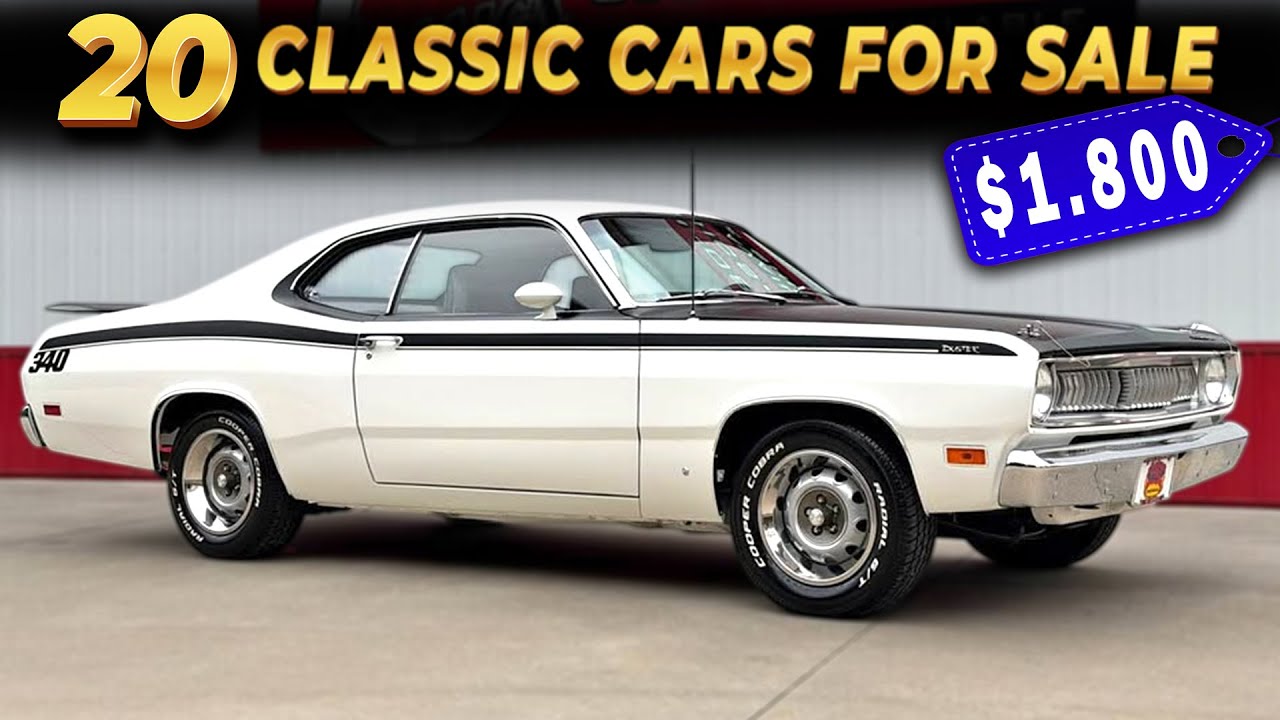 20 Classic Cars for Sale on a Budget — Owner Listings Only!