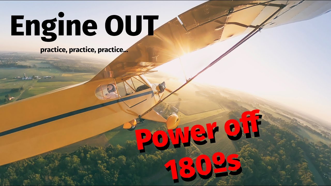 Simulated Engine Outs! (Power off 180ºs) MAKE FLIGHT TRAINING FUN AGAIN