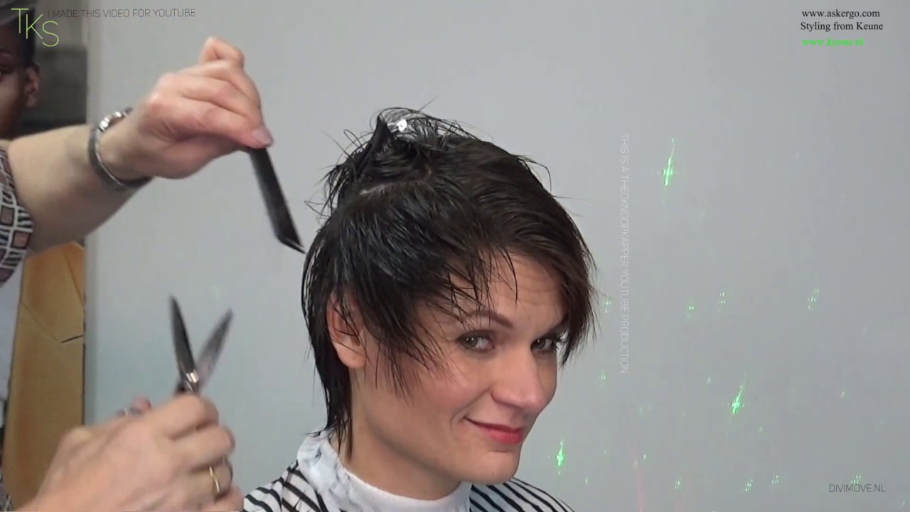ALL Slice-cut Technics in one Pixie Hairstyle Charlotte by TKS C C tutorial