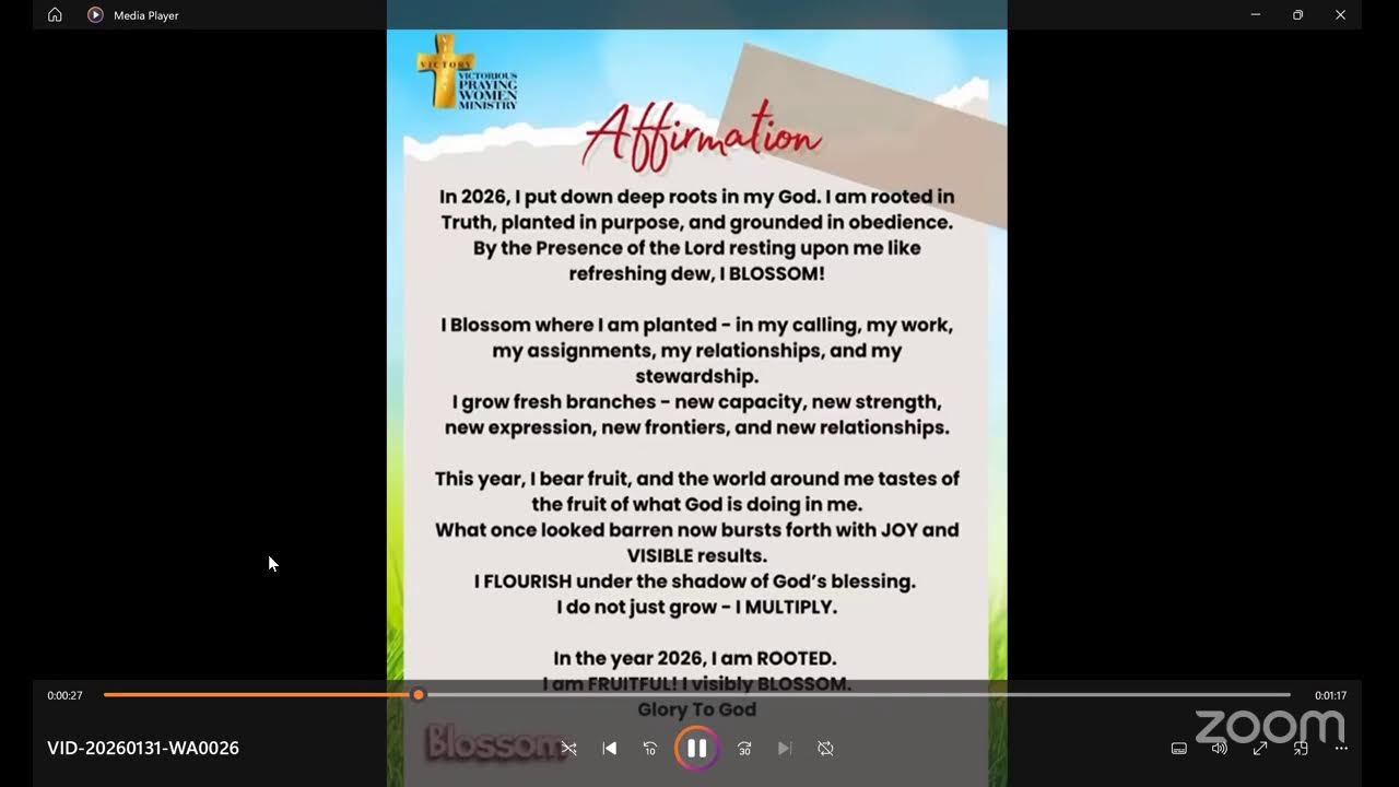 VPWM FAMILY DAILY PRAYER ALTAR - DAY 54