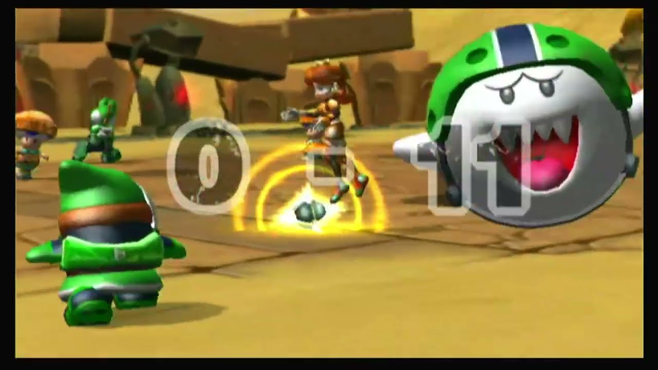 Mario Strikers Charged - Road to Striker Cup (Normal) Daisy - Part 1: Fire Cup (Team Request #2)