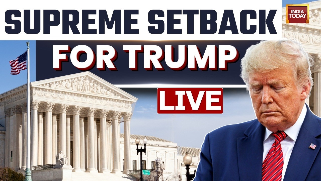 LIVE: Supreme Setback For Donald Trump | US Supreme Court Rules Against Trump's Tariffs | World News
