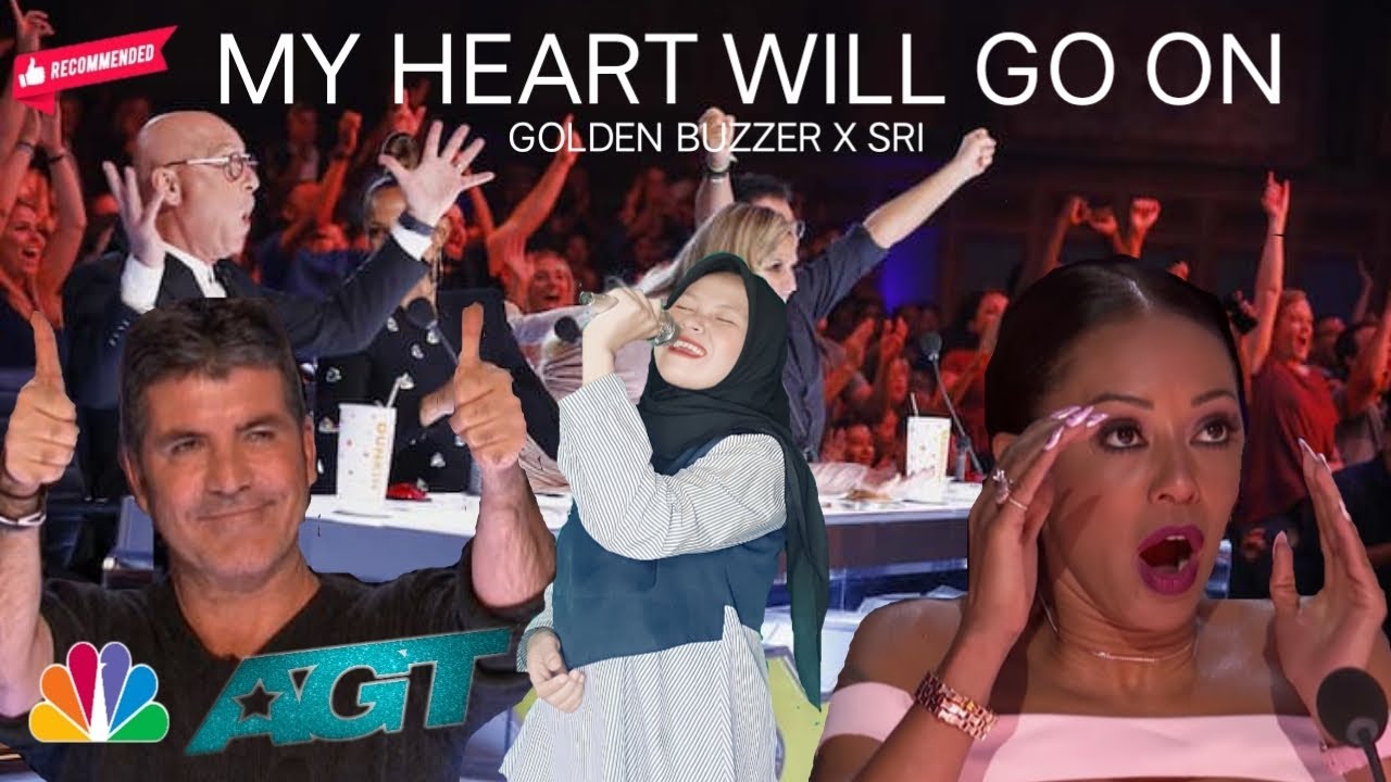 Amazing singer Audition Singing My Heart Will Gi On-celine dion-America's Got Talent