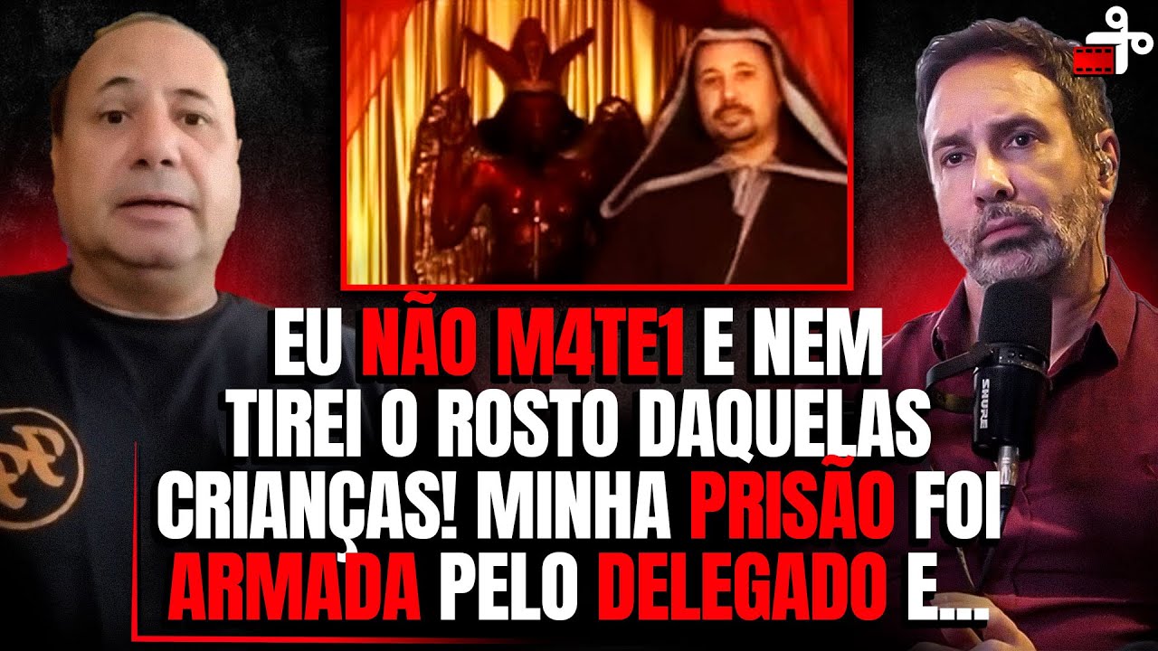 BRUXO SILVIO NÃO ESQUARTEJOU CRIANÇAS PARA SATANÁS - ELE DESABAFA E REVELA INFORMAÇÕES DO CRIME
